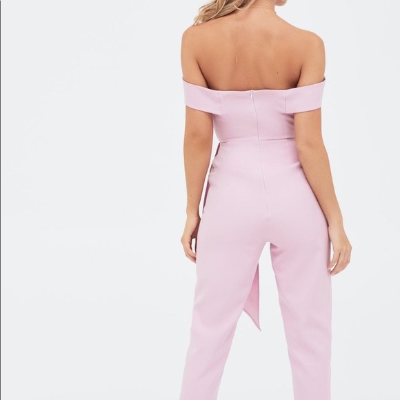 Lilac Tailored Jumpsuit - Picture 3 of 3